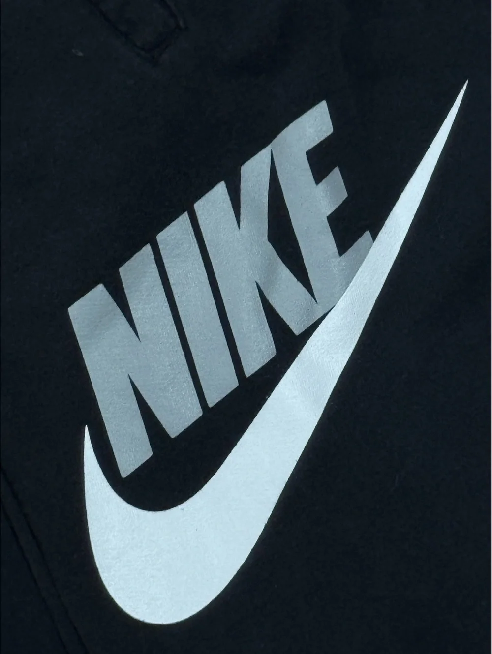 Nike Standard Fit Black Sweatpants with Logo, Size Youth M